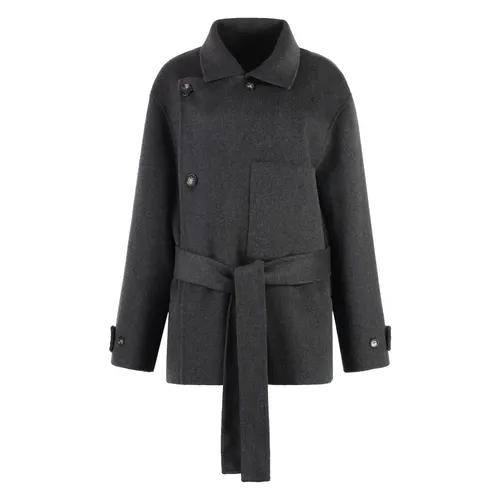Coats > Belted Coats - - Philosophy di Lorenzo Serafini - Modalova