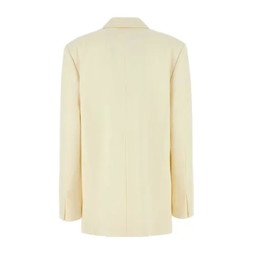 Cream Wool Blazer - Jil Sander - Modalova
