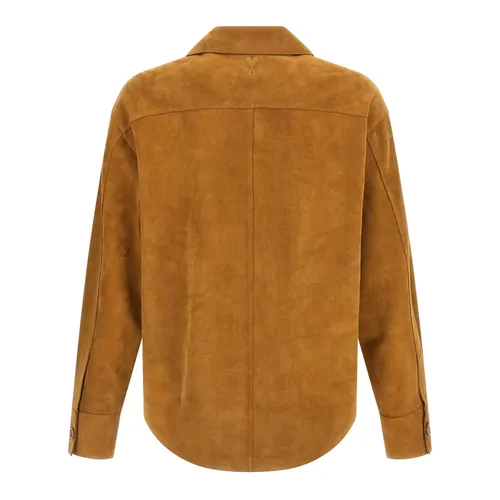 Buttoned Overshirt - Ami Paris - Modalova