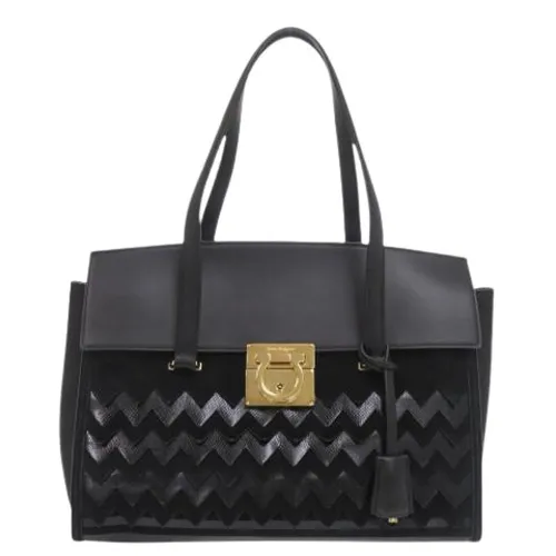 Pre-owned Leather Shoulder Bag - Salvatore Ferragamo Pre-owned - Modalova