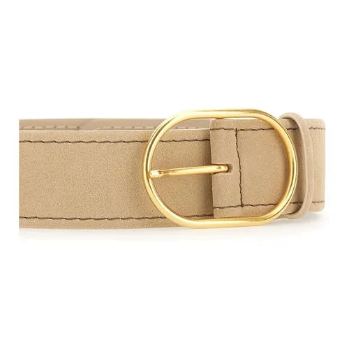Suede Leather Belt - Gianni Chiarini - Modalova