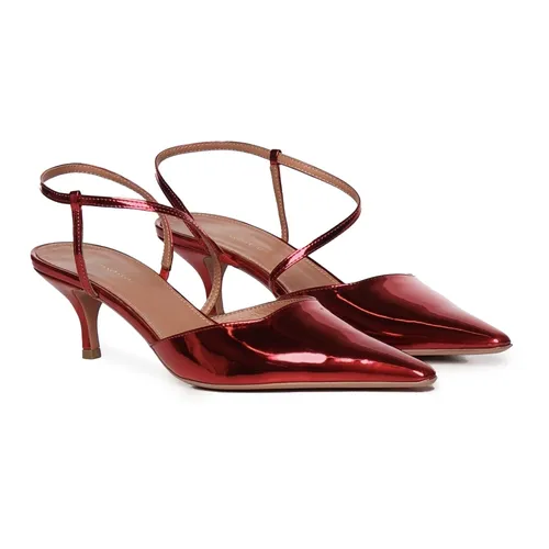 Red Cherry Sandals with Adjustable Strap - Giuliano Galiano - Modalova