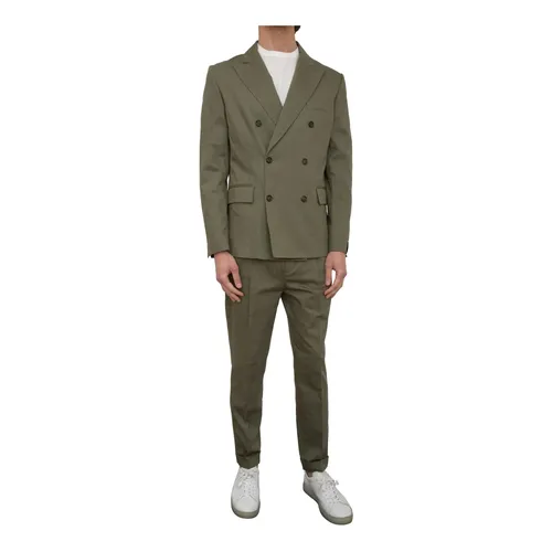 Green Fabric Jacket - Paolo Pecora - Modalova