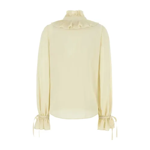 Solid Crepe De Shirt - Valentino Garavani - Modalova