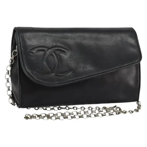 Pre-owned Leather Shoulder Bag - Chanel Vintage - Modalova