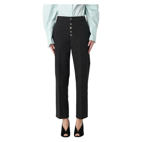 Mima Straight Trousers - Dondup - Modalova
