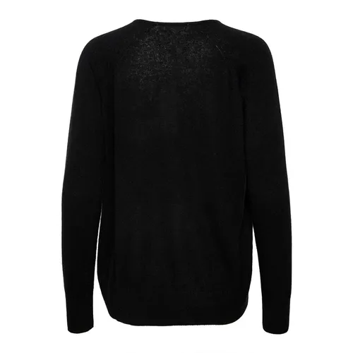Black V-Neck Premium Pullover Sweater - InWear - Modalova