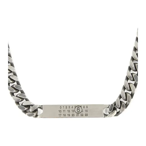 Classic Chain Necklace - MM6 Maison Margiela - Modalova