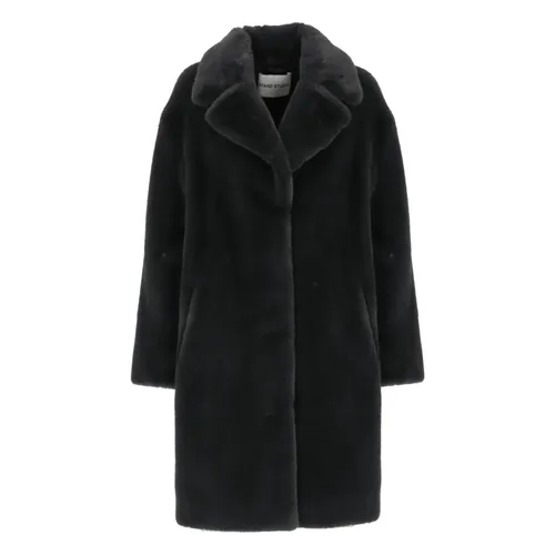 Faux Fur Coat - Stand Studio - Modalova