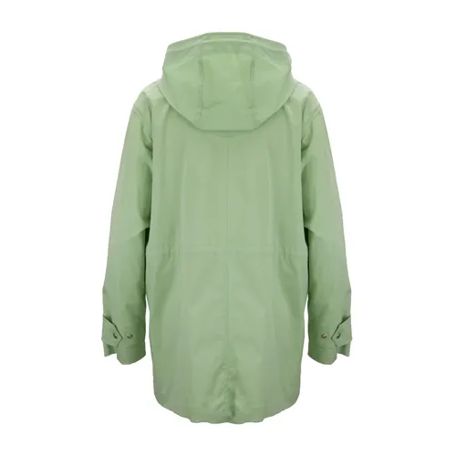 Women's Coat with Automatic Button, Zipper, Hook - Fay - Modalova