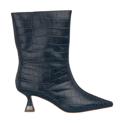 Metallic heeled ankle boot - Alma EN Pena - Modalova