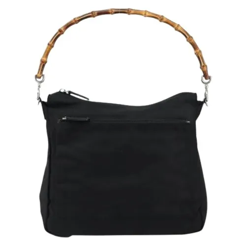 Pre-owned Nylon Handbag - Gucci Vintage - Modalova