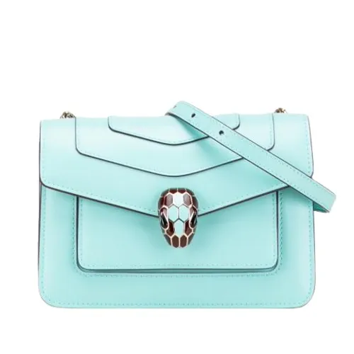 Pre-owned Leather Shoulder Bag - Bvlgari Vintage - Modalova