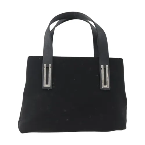 Pre-owned Vintage Black Gancini Top Handle Bag - Salvatore Ferragamo Pre-owned - Modalova