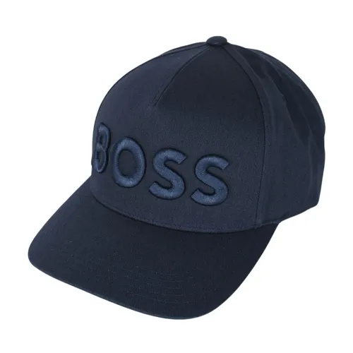 Cotton Baseball Cap with Curved Visor - Hugo - Modalova