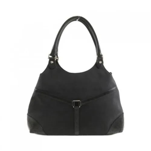 Pre-owned Canvas Shoulder Bag - Gucci Vintage - Modalova