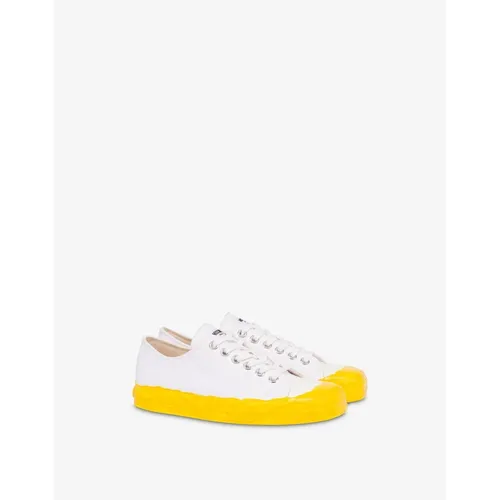 Canvas Sneakers - Moschino - Modalova