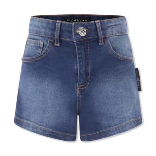 Slim Five-Pocket Denim Shorts - Richmond - Modalova