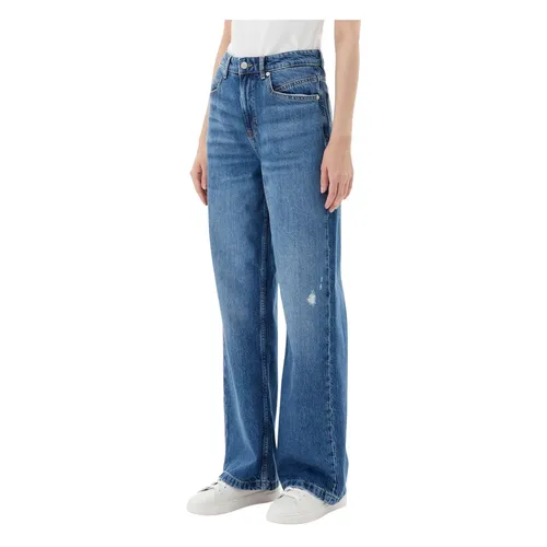 Hugo - Jeans > Wide Jeans - Blue - Hugo - Modalova