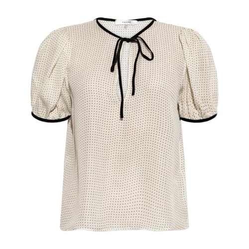 Silk Top - Frame - Modalova
