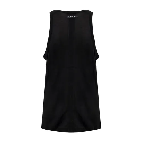 Silk Sleeveless Top - Tom Ford - Modalova