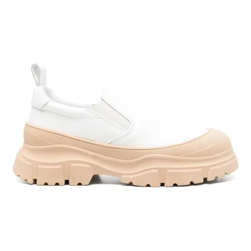 Chunky Sole Leather Sneakers - Sofie D'hoore - Modalova