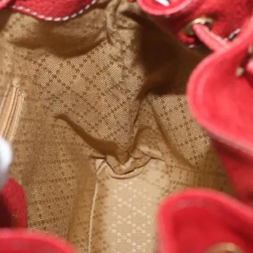 Pre-owned Suede Backpack - Gucci Vintage - Modalova