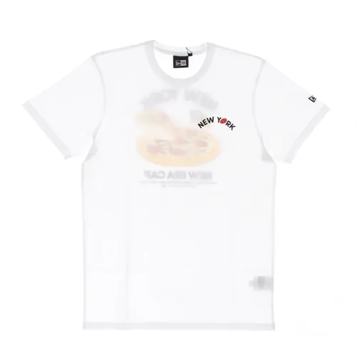 NE Food Pack Tee - White/Orange - New Era - Modalova