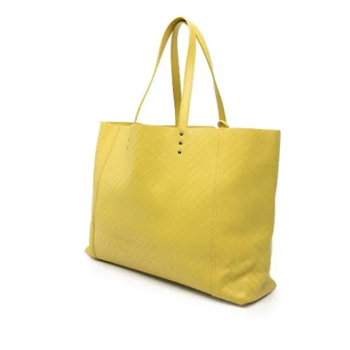Pre-owned Leather Tote - Bottega Veneta Vintage - Modalova