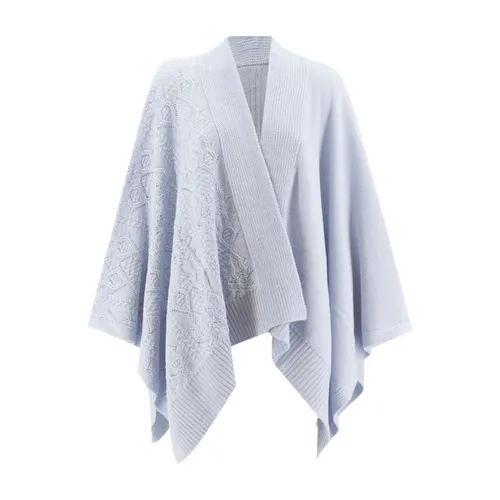 Soft Wool Blend Cashmere Stole - Ermanno Scervino - Modalova