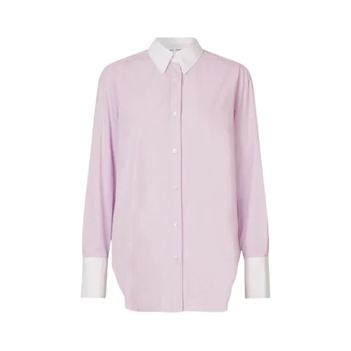 Loose Fit Button-Up Shirt - Samsøe Samsøe - Modalova