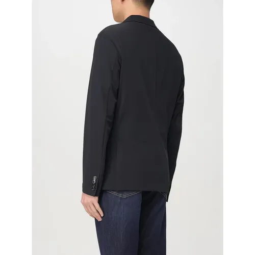Sleek Black Blazer - Armani Exchange - Modalova