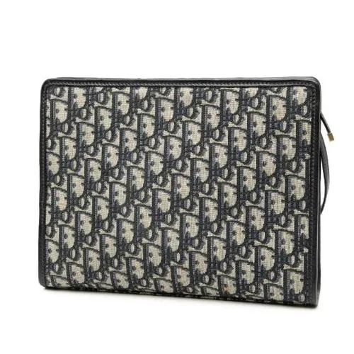 Pre-owned Vintage Canvas Clutch - Dior Vintage - Modalova