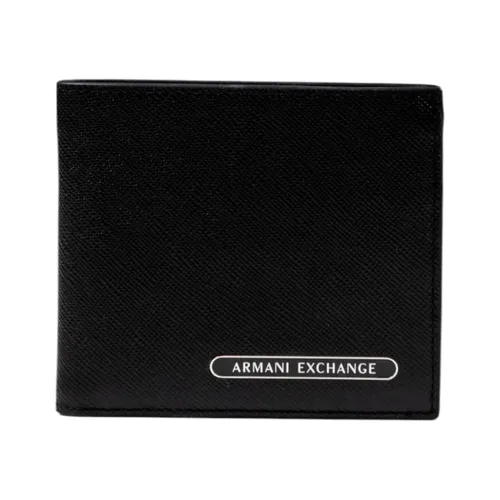 Stylish Printed Wallet with Compartments - Armani Exchange - Modalova