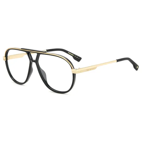 Black Eyewear Frames D2 0113 - Dsquared2 - Modalova