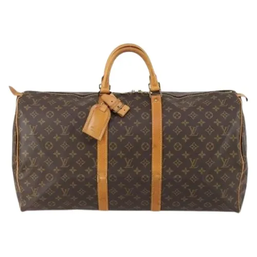 Pre-owned Vintage Canvas Weekend Bag - Louis Vuitton Vintage - Modalova