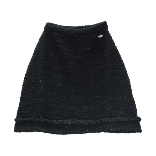 Falda Tweed Paillettes - Genny - Modalova