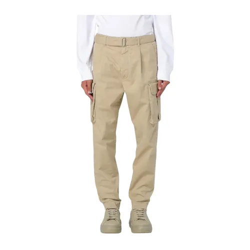 Beige Cargo Pants Elevate Wardrobe Style - Dsquared2 - Modalova