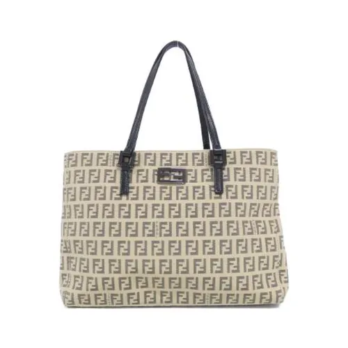 Pre-owned Canvas Tote Bag - Fendi Vintage - Modalova