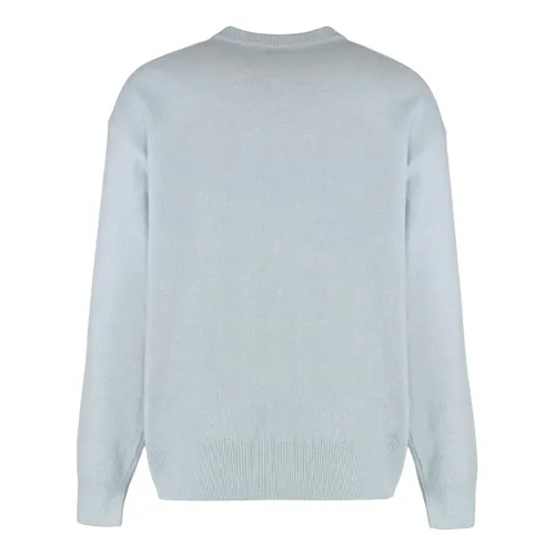 Wool Crew Neck Sweater - Hugo - Modalova