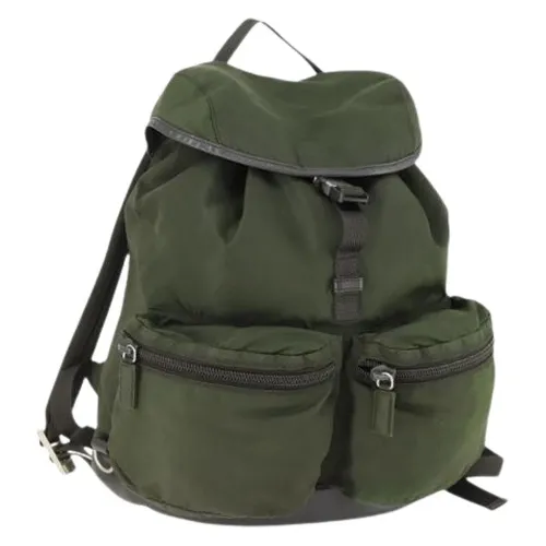 Pre-owned Nylon Backpack - Prada Vintage - Modalova