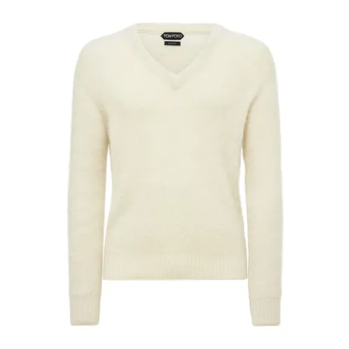 Sweater with V-neck - Tom Ford - Modalova