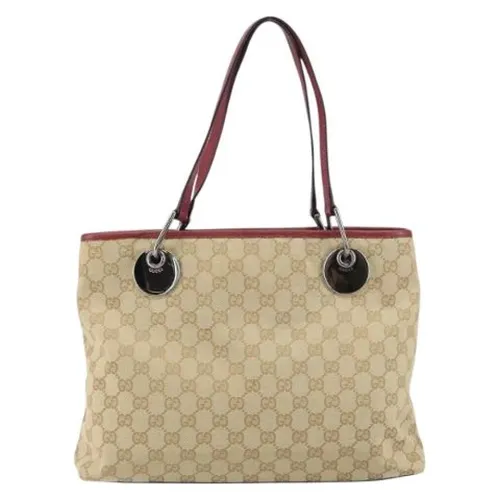 Pre-owned Canvas Handbag - Gucci Vintage - Modalova