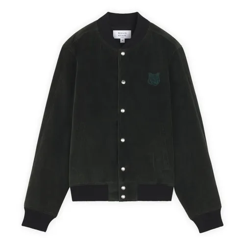 Logo Front Button Jacket - Maison Kitsuné - Modalova
