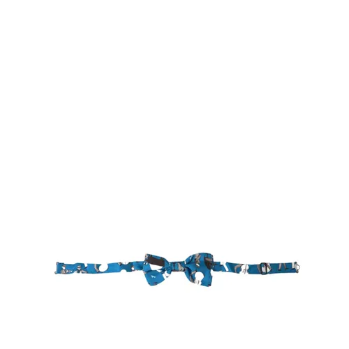 Blue Jazz Club Silk Bow Tie - Dolce & Gabbana - Modalova