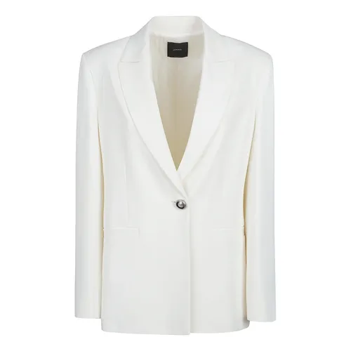 Pinko - Jackets > Blazers - White - Pinko - Modalova