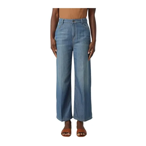 Kaos - Jeans > Wide Jeans - Blue - Kaos - Modalova