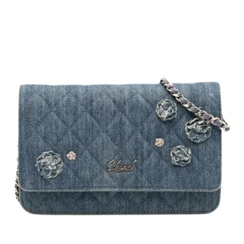Pre-owned Denim wallets - Chanel Vintage - Modalova