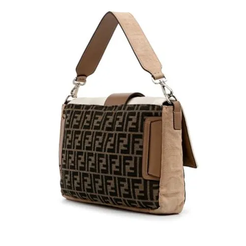 Pre-owned Leather Shoulder Bag - Fendi Vintage - Modalova