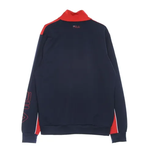 Track Jacket Black/Red Stylish Comfortable - Fila - Modalova